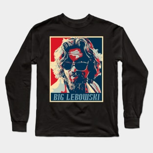Big Lebowski Poster Pop Art Long Sleeve T-Shirt